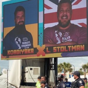 Michelle Ackerley Instagram - And that’s a wrap in Myrtle Beach South Carolina for @theworldsstrongestman 2024. It’s been an absolute blast with the best team!💪🏽🎬👏🏾
@channel5_tv
