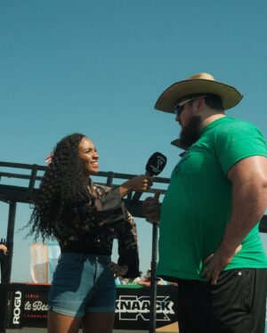 Michelle Ackerley Instagram - It’s that time of year again! @theworldsstrongestman is back on @channel5_tv 💪🏽💪🏽
Heat 1 starts on 27th December 7pm