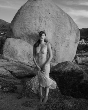 Michelle Allen Instagram - This is called ‘the slight but obvious pained model’ look. 

By my ultimate @vaughan_photo (I know you’re living your best life but come back soon)