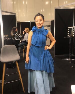 Michelle Ang Instagram - Bye @starwarscelebration See everyone for Season3 of @badbatchseries on @disneyplus 💙🦋