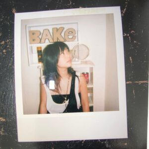 Michelle Ang Instagram - Remember years ago when @polaroid gave us film to snap @deaneoconnor ? And we did a baking series?  Well, I baked a strawberry cake for my littles birthday this past weekend and he rated it 5/10 🤣😅😜 🍓