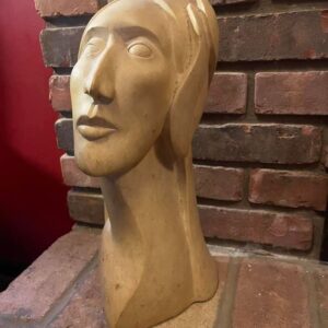 Michelle Belanger Instagram - Today would have been my mother’s 70th birthday. She was a sculptor, a violinist, a singer, and (thanks to my grandmother) a deeply wounded soul. 

She succumbed to cancer at 52. 

I have very few photos of her, so let me share some of her art instead. 

(The emerging figure with her hair in a bun is a piece called Chrysalis. It is a favorite of my mother’s work. ￼Mom made it to commemorate her first remission from cancer. The remission did not last. But she said this was what it felt to emerge from the treatments into hope) ￼￼￼￼