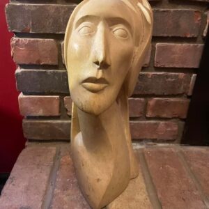 Michelle Belanger Instagram - Today would have been my mother’s 70th birthday. She was a sculptor, a violinist, a singer, and (thanks to my grandmother) a deeply wounded soul. 

She succumbed to cancer at 52. 

I have very few photos of her, so let me share some of her art instead. 

(The emerging figure with her hair in a bun is a piece called Chrysalis. It is a favorite of my mother’s work. ￼Mom made it to commemorate her first remission from cancer. The remission did not last. But she said this was what it felt to emerge from the treatments into hope) ￼￼￼￼
