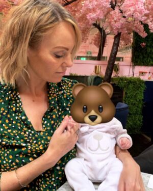 Michelle Dewberry Instagram - Sunday chill with my best 🐻 ❤️
.
.
Thanks again @feeling_fit_2019 for the super cute outfit 🥰🥰
.
.
.
.
#sundayvibes #sundaychill #premmiebaby #babylove #prematurebaby #mumandson #mummysboy #babybear #newbaby #relaxing #sundaylunch #sundayroast #newbaby #firsttimemum #babyboy #happiness #lovemyboy