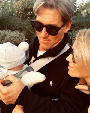 Michelle Dewberry Instagram - A walk, all wrapped up on a cold, but sunny Autumn day = one of my favorite things. Especially now that this little monkey is here 🥰 (I can’t carry him in this sling tho thanks to my ACDF surgery, so need to get a different sling pronto! 😩 any suggestions welcome)
.
.
.
.
#autumnvibes🍁 #autumn #walking #freshair #babiesfirstautumn #parklife #exercise #newbaby #babymamma #mummysboy #love #acdf #acdfsurgery #spinalsurgery #babycarrier #babysling