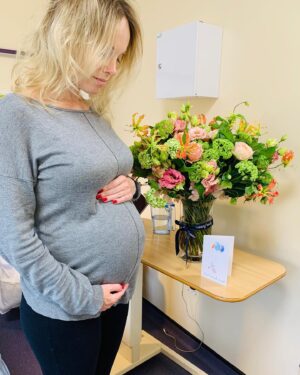 Michelle Dewberry Instagram - Yay, we made it past 30 weeks! 🤰👶🏻❤️
.
.
This deffo isn’t the pregnancy journey I wanted...Thanks to PPROM, I have been in hospital a while and will certainly not be going anywhere anytime soon, but I’m SO happy to have reached this milestone.
.
Every single day since PPROM has ups and downs and we’ve had some serious frights, intense moments and a huge amount of uncertainty, confusion and sadness, but I’m taking this one day at a time. Every day we achieve is an absolute bonus 🙏🏻
.
Being all alone in hospital during this and not being allowed a single visitor sucks but I am SO grateful for all the love, care and support I’m receiving -at a distance- from my partner, my family and my lovely friends (not to mention lots of support from people on social media etc). It helps me to stay positive 🙏🏻
.
Any other ladies going through this right now, keep going. It’s a scary time but we got this mammas and everything is going to be ok. Stay strong❤️🙏🏻👶🏻
.
.
.
.
#PPROM #ppromawareness #premmiebaby #premature #pregnancy #pregnancyjourney #preggo #preggers #babybump #bumppic #pregnancycomplications #ppromsupport #hospitallife #hospitalstay #inpatient #pregnancymilestones #grateful #blessed