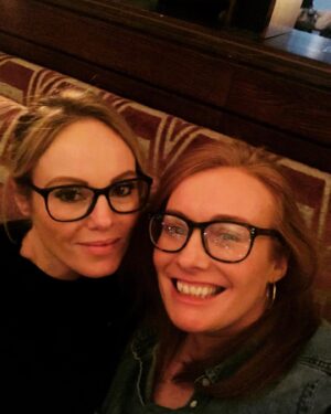 Michelle Dewberry Instagram - Despite speaking to my best mate practically every single day on the phone, we never, ever run out of things to talk about. Today we sat and chatted for hours and hours and hours. God only knows what we actually manage to find to chat about!! 😂🙈
.
.
.
.
#goodtotalk #besties #bffs #girlfriends #friends #chat #catchup #sohohouse #memories #sundaychillin #oldfriends