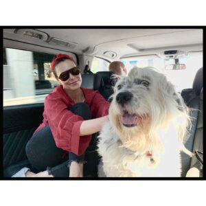 Michelle Forbes Instagram - Someone was super cute on the way to work today 🐼
