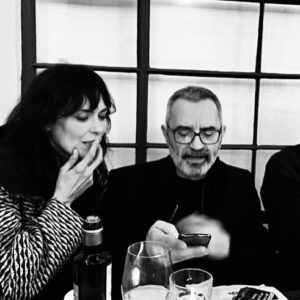 Michelle Forbes Instagram - Giuseppe cures all the ills...♥️ 

LA/Berlin

#tbt #losangeles #berlin #prepandemic #innocenttimes #giuseppecapotondi thx for the fotos @fotolyd ♠️