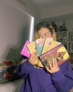 Michelle Grondine Instagram - aloha book nerds and friends!! my family dog grace kelly passed away last week a couple days after the 9th anniv of my father’s passing so i’ve just been hermiting with books and anime and making content to help with the sadness. here are some of my favorite 🏳️‍🌈 reads that bring me the most joy: i devoured heartstopper vol 1-3 by @aliceoseman like i was starved for oxygen after a 100m dash. mooncakes by @wendyxu & @suzisaur made my heart sing with magic. loveless by @aliceoseman was recc’d to me by my fav @jennaclarek (ok she recc’d alice’s entire bibliography as a whole tbch—she’s never steered me wrong) and all humans must read it. and omg cemetery boys by @aidenschmaiden—i just💖💖💖 i’m in the midst of it rn and never want it to end 🥺✨ mooncakes, cemetery boys, and heartstopper all have trans rep (cemetery boys is the first trans ownvoices ya novel to debut on the nyt best seller list!); mooncakes has wlw   pan rep; cemetery boys has mlm, latinx,   vegan bruja (hehehe😁) rep; heartstopper has queer   bi rep; loveless has ace/aro rep. i also really appreciated the way heartstopper also represented those of us who have struggled with eating disorders when this storyline began, and the inclusion of content alerts in the text itself. these stunning ownvoices works are such a beautiful celebration of lgbtqia  voices and stories that the world desperately needs more of. each beautifully written, brilliantly weaved, and heartstoppingly engaging—a 10/10 way to spend your day.
𓆙
𝕎𝒉𝒂𝒕’𝒔 𝒖𝒑 𝒏𝒆𝒙𝒕 𝒐𝒏 𝒚𝒐𝒖𝒓 𝑻𝑩𝑹?