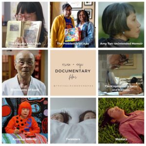 Michelle Grondine Instagram - happy #filmfriday, bookish besties !!! how have you all been faring this month of may? this week it was my birthday! so, to celebrate my birthweek & the upcoming memorial day weekend holiday, i complied 64 of my favorite creative projects written and directed by asian & aapi creators which also primarily (if not exclusively) star asian & aapi talent.

this is in no way an exhaustive list, but includes asian horror picks, animation films, animation series, kdramas, jdramas, south korean features, asian & aapi documentaries, & aapi feature films.

here is were you can stream them:
• amazon prime: burning, the farewell, minari ($4.99), paprika ($2.99), saving face;
• animelon: shiki;
• crunchyroll: burn the witch, cherry magic, given, hunter x hunter, yuri!!! on ice;
• hbo max: house, hunter x hunter, kiki’s delivery service, the kingdom of dreams and madness, miss sherlock, the night is short walk on girl, onibaba, the problem with apu;
• HiDive: nana;
• hoopla: the joy luck club, millennium actress, perfect blue, ping pong playa, the world of us;
• hulu: akira, burning, the host, jiro dreams of sushi, kusama: infinity, parasite, poetry, lady vengeance, mr. vengeance;
• kanopy: a tale of two sisters, the farewell, the host, millennium actress, poetry;
• microsoft store: your name (99 cents);
• netflix: always be my maybe, amy tan: unintended memoir, the claudia kishi club, crash landing on you, the half of it, hunter x hunter, itaewon class, it’s okay to not be okay, kakegurui, maid sama!, the naked director, navillera, romance is a bonus book, shirkers;
• redbox: minari ($3.99);
• tubi: audition, burning, happiness of the katakuris, millennium actress, ping pong playa, saving face;
• viki: extra-ordinary you, true beauty, w: two worlds apart;
• vimeo: a place in the middle;
• vudu: grave of the fireflies, paprika ($2.99), twinsters ($2.99), your name ($2.99);
• youtube: my sassy girl ($2.99), twinsters ($2.99).

which one of these asian & aapi creator helmed films/series will you be watching this holiday weekend?

ps: next up i’ll be sharing some films that are currently on my watchlist, including my mom’s recommendations 🔜

happy watching !!! 🎥🍿 #apahm