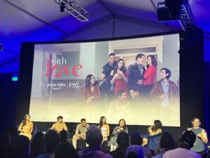 Michelle Haro Instagram - “With Love” FYC was…LOVELY! 
@withloveonprime cast & @gloriakellett are treasures! So proud to bear witness to such a phenomenal panel❤️
