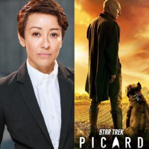 Michelle Haro Instagram - Last night began my 2 episode stint on #startrekpicard 😊 what a blessing to work with Director @jonathansfrakes ‼️The cast I worked with for these episodes (not sure what parts aired yet), wow they were funny! I got a first hand lesson in how to find the grounded comedy in any kind of situation. There, that’s the best I could do to describe it without describing it 🤗