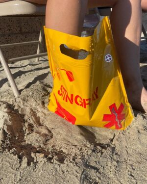 Michelle Haro Instagram - So this happened, I WAS STUNG BY A STINGRAY! 
We were out at Alamitos Beach experiencing the new inflatable ocean adventure zone and BAM! It got me. This pic was about an hour into the hot water bath, which means the pain had subsided to about a 6.
Omg it hurt so bad. Felt like someone sliced my foot open. Turns out the wound was super tiny, thank goodness, it was the venom that gave me such pain. The lifeguards were plentiful and so helpful. I had my foot in a “stingray bag” within minutes. Idk how someone could deal without fast acting assistance. Anyhow, my foot is now swollen, red/purplish, with a curious puncture wound.