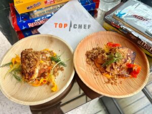 Michelle Haro Instagram - Today was a blessed day ☺️
Top Chef has been a must see for many many years! Today I lived my dream of not only meeting some phenomenal contestants, but THEY COOKED AMAZING DISHES FOR US! It was so surreal, like being a part of the show! I have a full belly and a happy heart ❤️ #bravo #topchef #topchefcontestants #topchefhouston #fyctopchef #emmyawards #televisionacademy #nationalmember #emmyevent #hollywood #thegoodlife #comolaflor 🙌🏼🥰🌹🌹