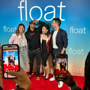 Michelle Krusiec Instagram - Happy Lunar New Year! 🧧 So many things to welcome. Opening of #floatfilm and this year of the dragon. May you endeavor with prosperity and wellness. Stream FLOAT on SVOD and watch in select theatres. Thank you @uncuffedleather @rccaylanatelierofficial @lovenookie @michellewustyle for the 👗❤️ #romancefilm #dramafilm