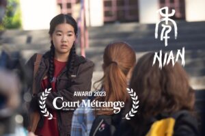 Michelle Krusiec Instagram - We won an audience award!Thanks to @courtmetrange.fest and the audiences for giving us the Young Audience Award! I’m always trying to figure out how to relate and connect especially to other generations. So thrilled this film and the subject matter found a place with young international audiences. Thank you! 🙌🙌🙌 #filmfestival #shortfilm #nianiscoming