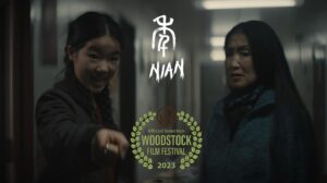 Michelle Krusiec Instagram - I’ve always been interested in gods and myths since I was a child. I think Nian was sprung from a place of my imagination that lived both in the real world and in the imagined. This film came from my response to the anti-Asian hate that assaulted us during the pandemic (and continues to pervade as it always has been) but the outcome of the story somehow included my own experience with a bully from when I was a kid. And I got to do it with my own funny flare. Ah, the sweet spot. 😈 Thanks @woodstockfilmfestival for including us this year! We are so excited and grateful. #nianiscoming #filmfestival #shortfilms #stopbullying #antiasianhate