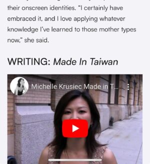Michelle Krusiec Instagram - As the GODMOTHER OF ALL AAPI HOLLYWOOD REPRESENTATION, I hereby declare happy Asian American and Pacific Islander heritage month otherwise known as May to the rest of yous. I want to start by saying major THANKS to @envimediaco and Karen Yi for this wonderful interview supporting my GODMOTHERHOOD. I don’t take my position lightly folks. Check out the full article on their site. I mean, it’s TRUE. SO TRUE. Ive been talking about visibility since I started in this industry. But I know I was not the first!! 😆Hopefully this month, we will continue to see all the contributions folks have made past, present and future that make May so much more interesting in your scroll! 😍🥰🤗And I’ll  to continue to post the holiest of history lessons and news!!! #aapiheritagemonth #aapi I AM #aapigodmother 🧚🏽‍♀️🧚🏽‍♀️🧚🏽‍♀️🧚🏽‍♀️🧚🏽‍♀️🧚🏽‍♀️🧚🏽‍♀️🧚🏽‍♀️