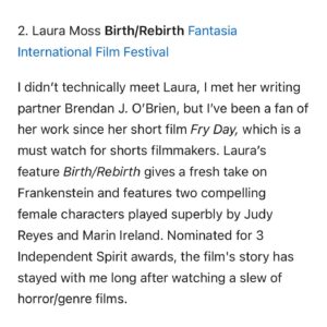 Michelle Krusiec Instagram - 2023 was a year in construction. Just building, building, building. Film festivals are where I spent much of my time this past year and I decided to do a little recap. I realize all these filmmakers together make one giant artistic superhero! @vhopeful @mxlauramoss @brendanboom508 @lovechac @saintkenneth @dalee307 @sejon.im @suen_will 
🦸🏽🦹🏽‍♂️
Wishing everyone a SAFE and MEANINGFUL start to 2024. Go slow. Burn bright. ☮️❤️✨ full article in LinkedIn. Click bio. #fantasticfive #filmfestivals #filmmakers