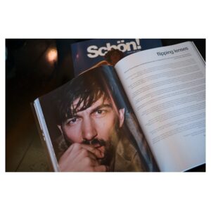 Michiel Huisman Instagram - Our daughter photographed me for @schonmagazine using only her old Nikon and expired film 🎞 
So proud of you Haas! Keep doing what you’re doing📸⚡️