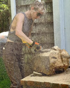 Mickey Sumner Instagram - New skills. @dewalttough 😜

📸: @carterbsmith