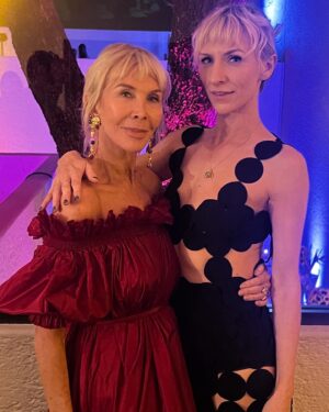 Mickey Sumner Instagram - Happy Happy Birthday to you Mama @trudiestyler - we love you so much, thank you for showing us all the way with your bright bright light and deep deep heart and your tenacity for life, learning and love ❤️