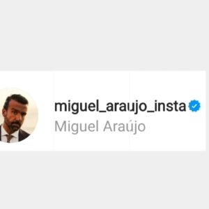 Miguel Araújo Instagram - A minha única conta de instagram é esta. Chama-se miguel_araujo_insta e tem aquele visto azul. Todas as outras são de fancaria. Não caiam. Um bom resto de tarde de instagram para todos!