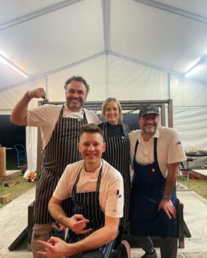 Miguel Maestre Instagram - Wot a night !!!!
Cooking with my team sharing the passion for food that I love with people I love working with 
Creating amazing delicious food 
Just … like real chefs … no filters plenty of flavour 
It is something very rewarding about making people happy cooking that you don’t get in the tv and social media world …. You only feel it in the real kitchens 
Feeling very grateful ❤️