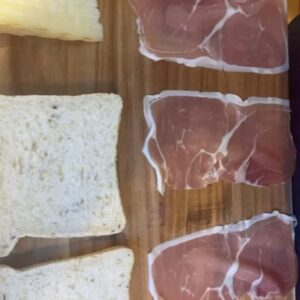 Miguel Maestre Instagram - What do do with our delicious SPANISH JAMON SERRANO RESERVA the most popular jamon in Oz 
Do my magic jaffles !!!!
Always think out of the jaffle 🤭🇪🇸🔥
Available at Woolies