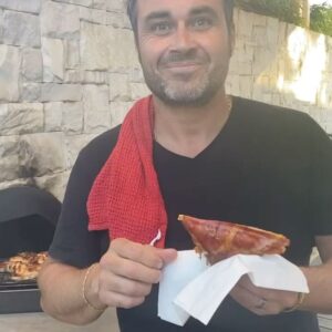 Miguel Maestre Instagram - What do do with our delicious SPANISH JAMON SERRANO RESERVA the most popular jamon in Oz 
Do my magic jaffles !!!!
Always think out of the jaffle 🤭🇪🇸🔥
Available at Woolies