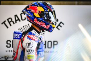 Miguel Oliveira Instagram - Positivo e com garra para o próximo passo. Esperamos trazer bons resultados antes do fecho da primeira temporada. Aí vamos, Sachsenring! 🔥💪🏻
.
Positive and eager for the next step. We hope to bring good results before the close of the first season. Right away, Sachsenring! 🔥💪🏻

#turma88 #GermanGP @trackhousemotogp