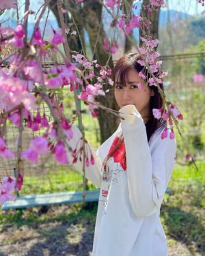 Miho Karasawa Instagram - 🌸

#TRUEさん
#唐沢美帆
#anime
#anisong
#アニメソング
#SAKURA
#桜
#SAKURAコンチェルト