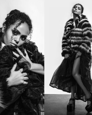 Miia Harris Instagram - one of the most fun shoots to date, thank u @xioxmagazine <3 

team
photography @muagrapher 
makeup @muagrapher 
hair @arend.jackson 
fashion styling @ilaria_de_plano 
nails @clawssynails 
XIOX artist management @mcintyremanagement