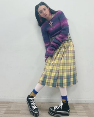 Mijika Nagai Instagram - #上田と女が吠える夜💋 
ありがとうございました〜！
めっちゃ緊張したけどみんな優しかった…楽しかった…
楽しいと思えたことが嬉しかった…
あんまり笑わなくてもいいよね✌️

バチバチスタイリングありがとうございました強くなれた❤️‍🩹
👗　@endorika 
💄　@akn_1025