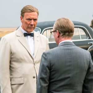 Mikael Persbrandt Instagram - Per Fly’s political thriller ”Hammarskjöld” with Mikael in the lead role as the former UN Secretary-General Dag Hammarskjöld will premiere at Christmas 2023

📸#1 @femsthlm 
📸#2&3 Niklas Maupoix

#daghammarskjöld