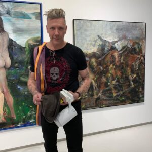 Mikael Persbrandt Instagram - Vernissage #intothewoods
181127 Helsinki 
#hanaholmen