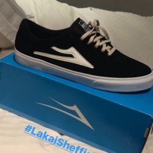 Mike Carroll Instagram - My new Jams Fresh on the scene, simple n clean! #LakaiSheffield @lakailtd

WARNING: white laces don't come with shoe. That's my little touch. ✨👟✨