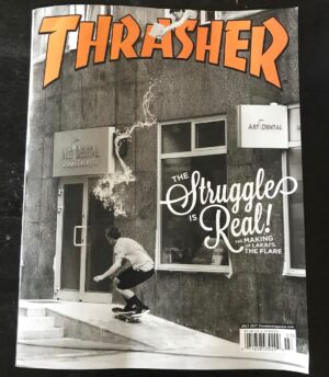 Mike Carroll Instagram - My friend #Rickk is on the Cover of the new @thrashermag along with a @lakailtd article for #TheFlareLakaiVid
#TheFlare
#LakaiOrDie
#TheShoesWeSkate ✨👟✨