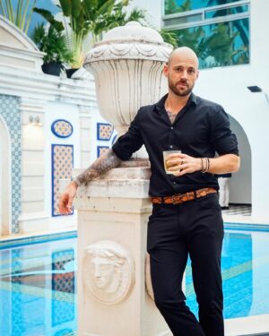 Mike Corey Instagram - 1 more month of dress pants, pools, and Moscow mules before heading back to the jungle. 🐉

I’ll be headed to country that starts with A, and I guarantee it will be one of the wildest expeditions yet. 

Who’s the hotshot who can guess the next adventure? Winner gets an Audio Note DM of me singing the song of their choice 🎵