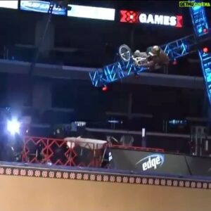Mike Escamilla Instagram - Congrats to all the competitors and winners this weekend at @xgames stoked to see them all have a place to compete in the summer again. Here’s a shot of me from I think 2007 or 08 mega ramp X games at the staple center. in 2005 Bmx was not allowed in mega ramp at the time.  @xgames gave me an opportunity to break the backflip world record behind closed doors with no crowd. I broke the current world record at the time and set the 360 world record.. the following year Bmx was invited to be part of the mega ramp spectacle. And  the rest was history.. to see the level of riding progress from that time is nuts.. dudes like @chadkagy @anthonynapo @krobbmx and @texasmwade @bmxzack really pushed the limits. Then there was @rwilly who came out of nowhere and redefined the capabilities of what a bike rider was capable of. Congrats to all the winners this weekend and shout out to Krob for the high five after my run. #xgames #bmx #betheadventure thx @mavrocam for the footy.