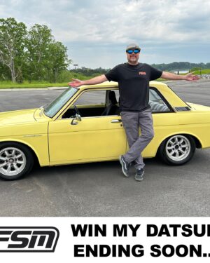 Mike Finnegan Instagram - Today was a damn good day. Saw the doc who said my busted leg is almost not busted anymore, finally finished the passenger side header for my ‘61 caddy, packed my bag but not my laptop for vacation, and got a grip of new @mickeythompsontires for the ‘98 GMC SEMA work truck. what are YOU doin? Don’t forget that there’s on 3 days left to enter for a shot at winning my 1970 Datsun 510….link to info is in my IG bio.