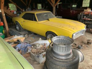 Mike Finnegan Instagram - 3 years ago in the middle of the pandemic we drug this ‘67 Pontiac Firebird out of a barn and got it running. 8 miles later the big block ate a cam lobe. A new engine and @gearstar TH400 were installed and the car ran a string of 9 second passes and completed Rocky Mountain Raceweek 2.0.  Tomorrow I try to run an 8 second pass with a supercharged @dartmachinery 540ci big block Chevy.  Wish me luck!