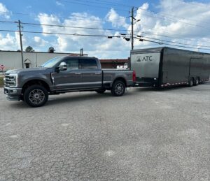 Mike Finnegan Instagram - Well, I did a thing today. Sold my ramp truck awhile back and traded in my daily driver 1/2 ton tundra for one truck that will do it all—a 2024 Ford F250.  Shout out to Brad Akins and Nick Smith at Akins Ford in Winder, GA for finding exactly what I wanted in a truck.  It’s ridiculously good and does way more than I dreamt a truck could. Tows like a champ, too @atctrailers And shout out to @seanpholman and @lbclightning for the guidance during the shopping process.