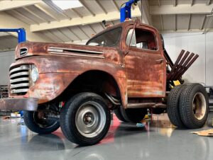 Mike Finnegan Instagram - Made it 280 miles down the road with 60 cents and some BS mig welds keeping the u joints from exploding. See it soon on an upcoming episode of @roadkillshow