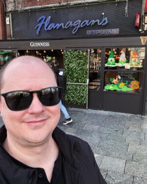 Mike Flanagan Instagram - Back in Dublin!