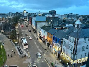 Mike Flanagan Instagram - Hello Galway! Woke up this morning in Dublin, and had coffee with a filmmaker I admire a great deal. Thanks John Carney for the fine conversation, and of course for your amazing films!
