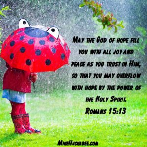 Mike Huckabee Instagram - Today’s Daily Bible Verse: