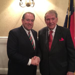 Mike Huckabee Instagram - Honored to join Fmr. Cong. Charles Taylor at his annual Christmas celebration in Asheville, NC - thankful for his loyal support.