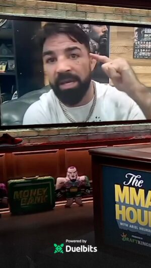 Mike Perry Instagram - Mike Perry is hyped up for the fight, and so are we! 🥊🔥

Via: @mmafighting